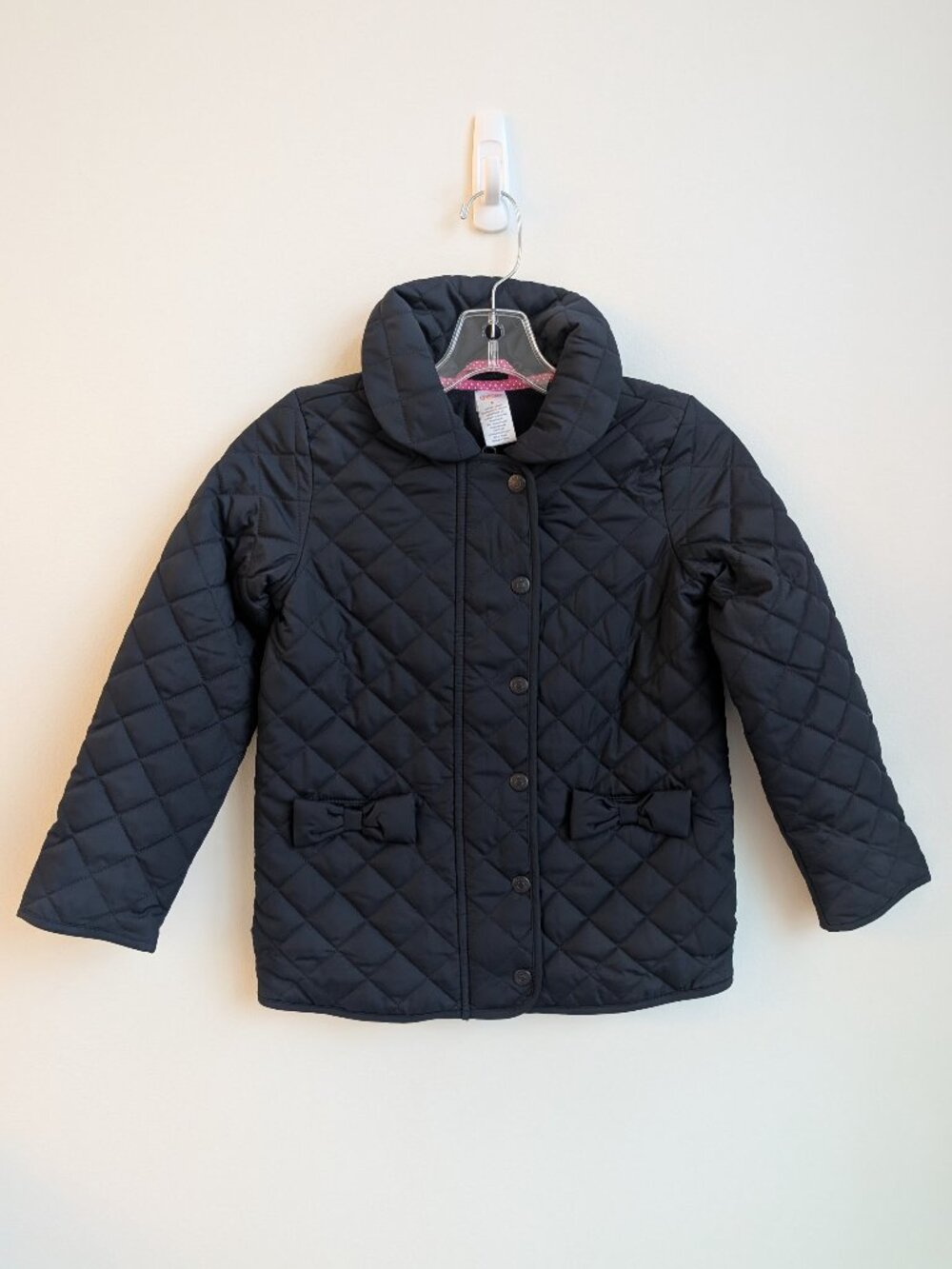 NWT GYMBOREE Quilted Bow Pocket Jacket | Girls Size 8